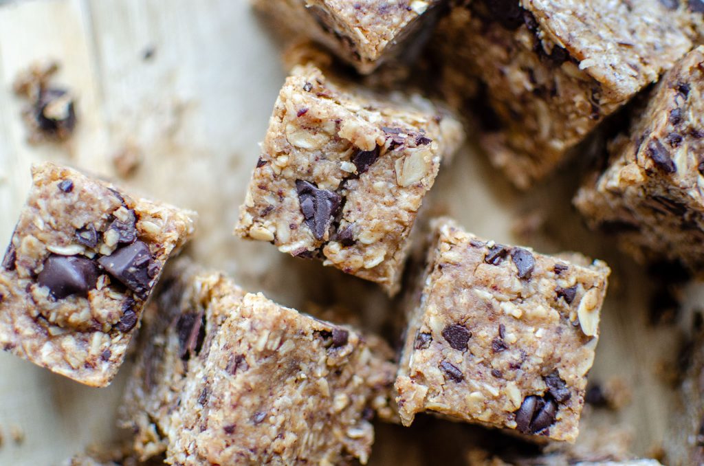 heavenly hunk bites on cutting board