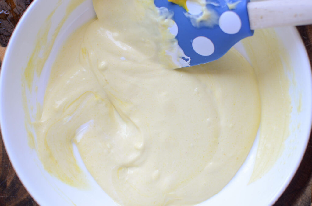 Creamy mayo dressing for classic potato salad