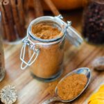 pumpkin pie spice blend in a bottle