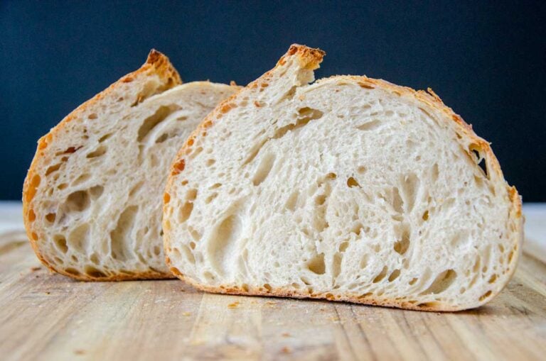 sourdough bread slices