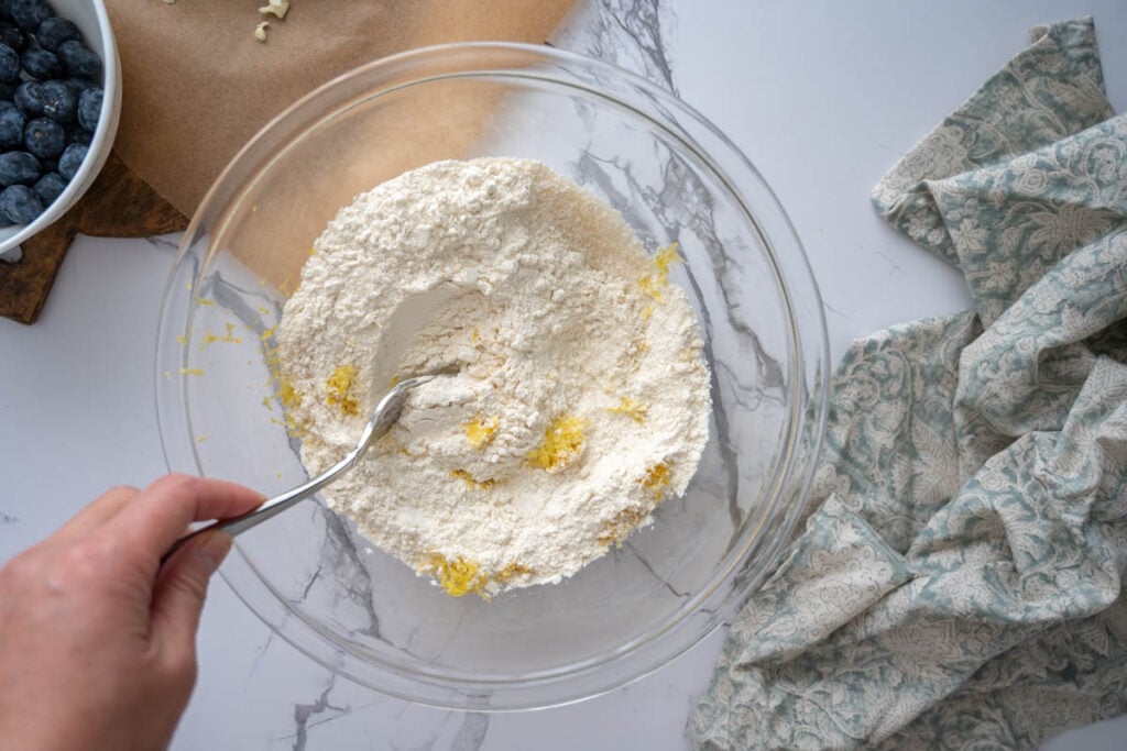 blending dry ingrdients